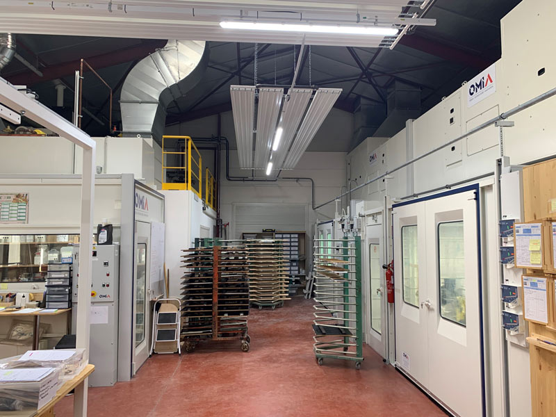 • Atelier de production FAVRE Technics