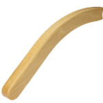 Manchette d’accoudoir en hêtre pour chaise bridge. Manchette d’accoudoir en hêtre pour chaise bridge.