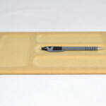 Pièce MDF pour plateau vide-poches, usinée dans la masse. Pièce MDF pour plateau vide-poches, usinée dans la masse.