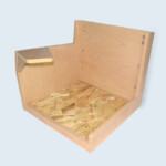 Coque de siège CP hêtre, fond OSB, placage chant courbe. Assemblage. Finition : vernis. Coque de siège CP hêtre, fond OSB, placage chant courbe. Assemblage. Finition : vernis.