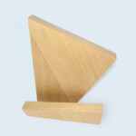 Manchette avec caisson d'accoudoir. Travail sur l'orientation des veinages. Manchette avec caisson d'accoudoir. Travail sur l'orientation des veinages.