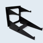 Présentoir HPL livraison en kit, assemblage des pièces par accrochage. Présentoir HPL livraison en kit, assemblage des pièces par accrochage.