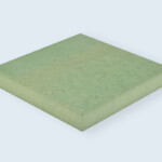 Panneau de MDF teinté dans la masse – Vert. Panneau de MDF teinté dans la masse – Vert.