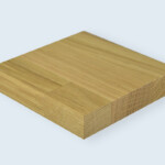 Panneau en bois massif 1-pli, Chêne abouté. Panneau en bois massif 1-pli, Chêne abouté.
