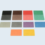 Plaquettes MDF (fibres de bois) coloré dans la masse, nuancier 10 couleurs Valchromat©. Plaquettes MDF (fibres de bois) coloré dans la masse, nuancier 10 couleurs Valchromat©.