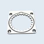 Plot de positionnement pour machine CNC, compact HPL (ép. 6mm). 145x130mm, 30 pièces. Plot de positionnement pour machine CNC, compact HPL (ép. 6mm). 145x130mm, 30 pièces.