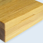 Boîte bois détail – Onglet d'ouverture