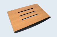 Assise de siège pour mobilier urbain. Matière : METEON® by TRESPA.